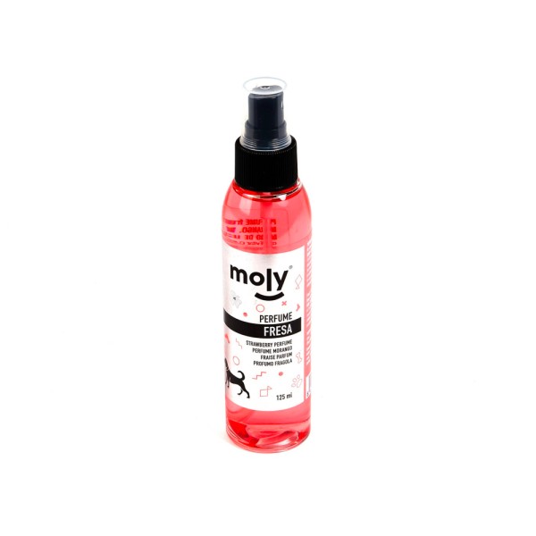 Moly Perfume de fresa para perros, fragancia para perros, complemento para mascotas