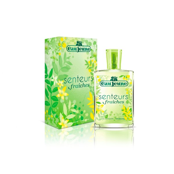 Senteurs Fraîches Eau de Toilette Eau Jeune , de 75 ml con vaporizador, con caja, para mujeres