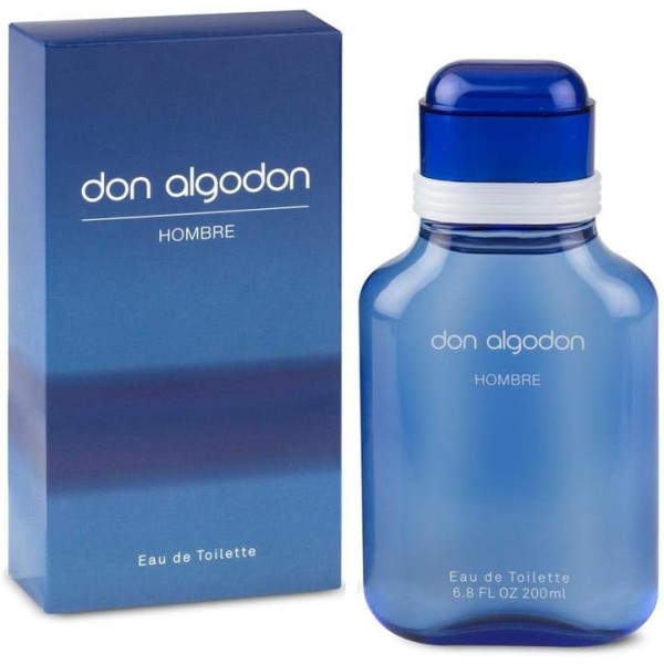 Myrurgia Eau de Toilette Don Algodon, de 200 ml natural splash, con caja, para hombres