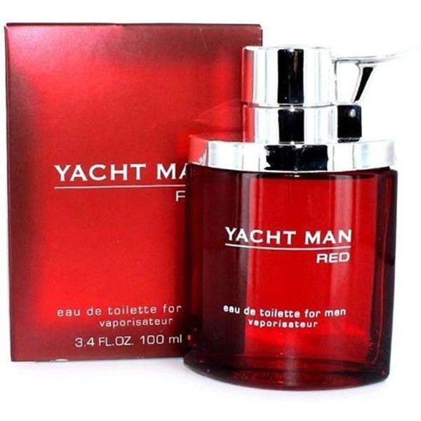 Myrurgia Eau de Toilette Yacht Red, de 100 ml con vaporizador, con caja, para hombres