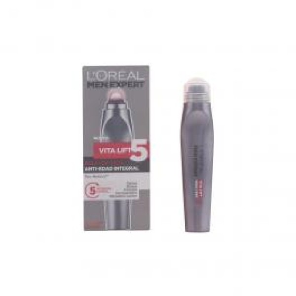 L'Oréal Men Expert Roll-on para los ojos antiedad completo, 1 unidad, 50 ml, tratamiento piel facial para hombres