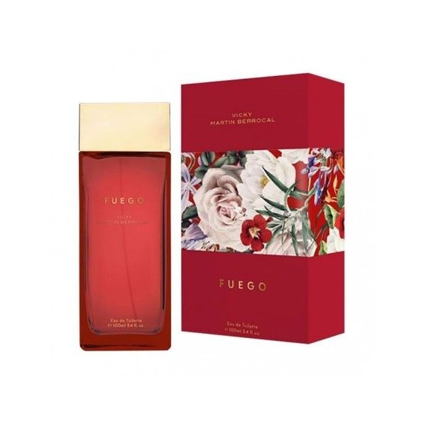 Nuvaria Eau de Toilette Fuego de Vicky Martin Berrocal de 100 ml con vaporizador para mujeres