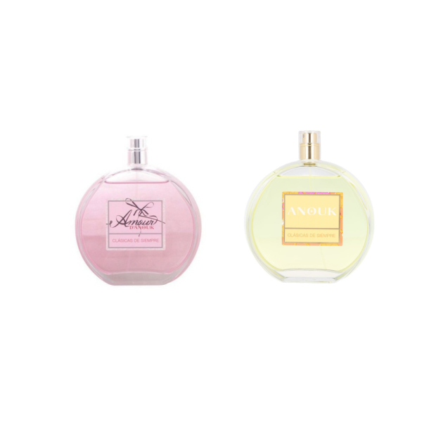 Pack Puig Eau de Toilette Anouk y Amour d'Anouk de 100 ml con vaporizador, sin caja, colonias para mujeres