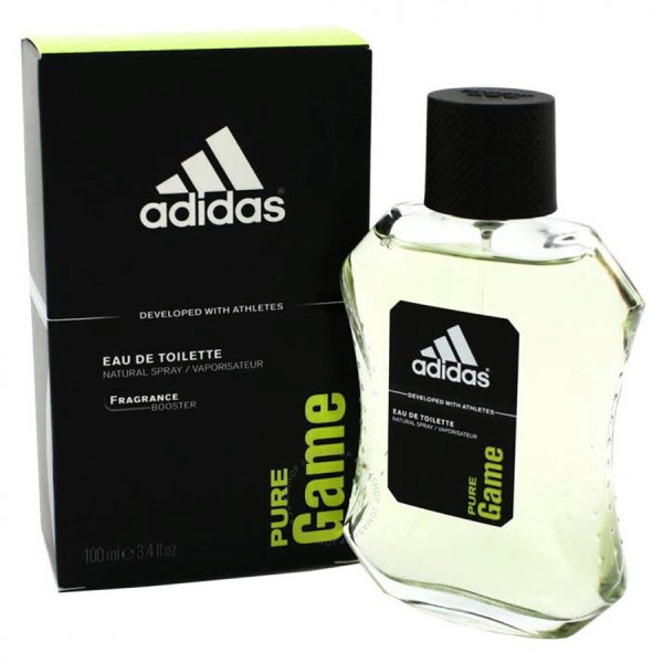 Coty Eau de Toilette Pure Game de Adidas, de 100 ml con vaporizador, con caja, para hombres