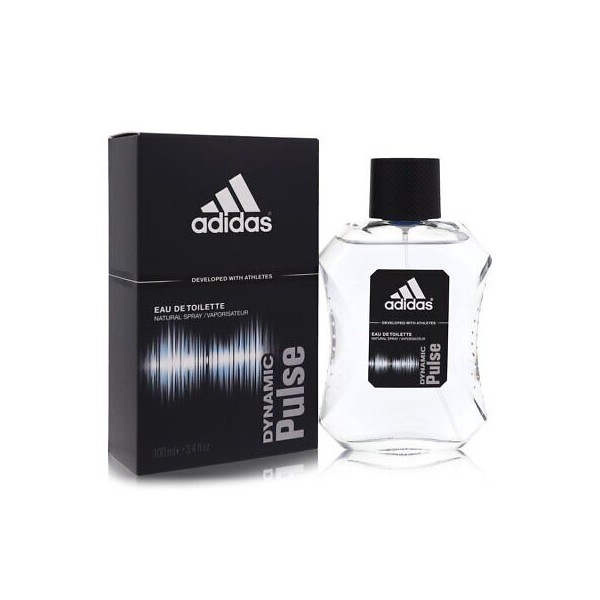 Coty Eau de Toilette Dynamic Pulse de Adidas, de 100 ml con vaporizador, con caja, para hombres