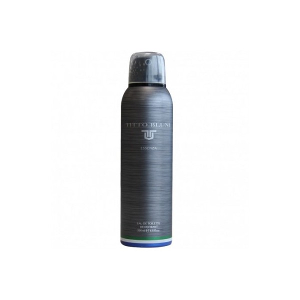 Ruy Desodorante Essenza de Titto Bluni, con spray de 200 ml, sin caja, para hombres