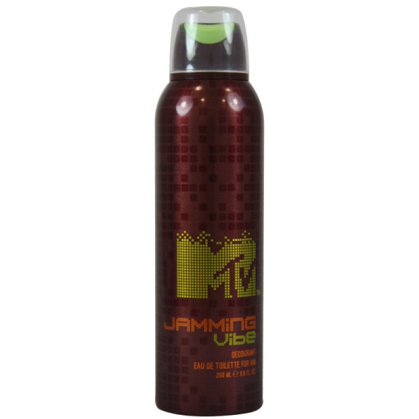 Ruy Desodorante Jamming Vibe de Mtv, con spray de 200 ml, sin caja, para hombres