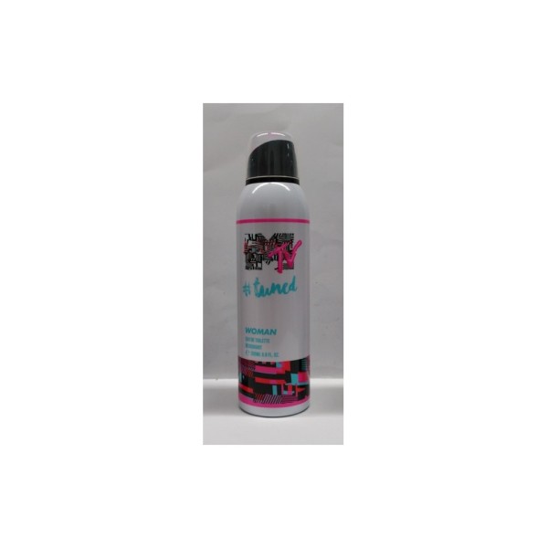 Ruy Desodorante Tuned de Mtv, con spray de 200 ml, sin caja, para mujeres