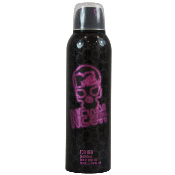 Ruy Desodorante Metal de Mtv, con spray de 200 ml, sin caja, para mujeres