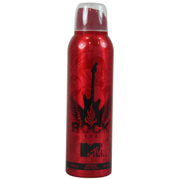 Ruy Desodorante Rock de Mtv, con spray de 200 ml, sin caja, para mujeres