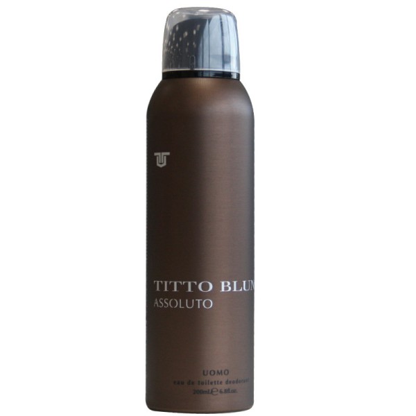 Ruy Desodorante Assoluto de Titto Bluni, con spray de 200 ml, sin caja, para hombres