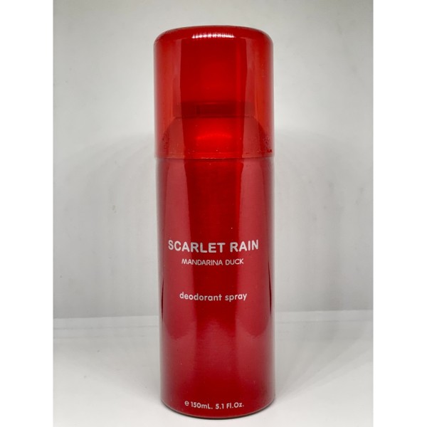 Mandarina Duck Desodorante Scarlet Rain con spray de 150 ml, sin caja, para mujeres