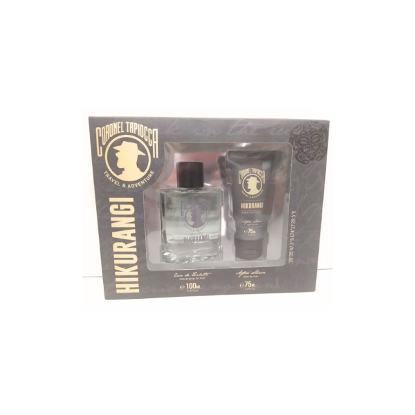 Ruy Eau de Toilette Hikurangi de Coronel Tapioca, de 100 ml con vaporizador, con after shave de 75 ml, para hombres
