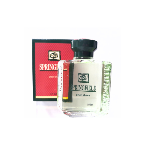 Puig Loción After Shave Springfield de 50 ml, natural splash, con caja, para hombres