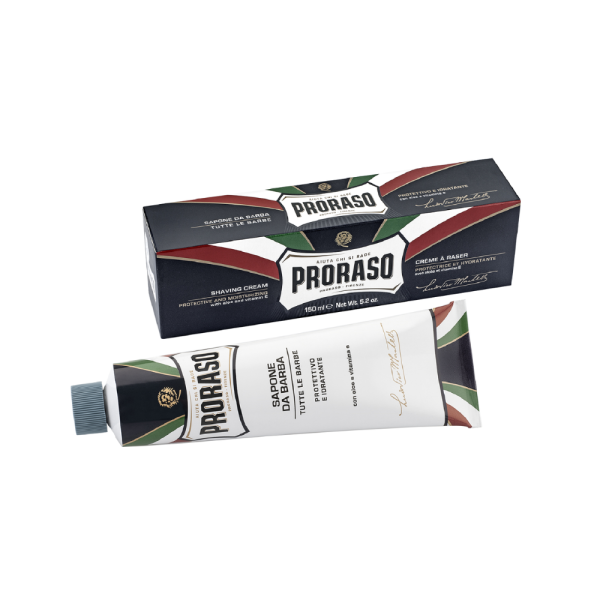 Proraso Jabón de Afeitar Protective en tubo, de 150 ml, con caja, para hombres