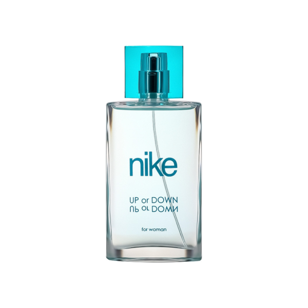 Ruy Eau de Toilette Up or Down de Nike, de 75 ml con vaporizador, sin caja, para mujeres