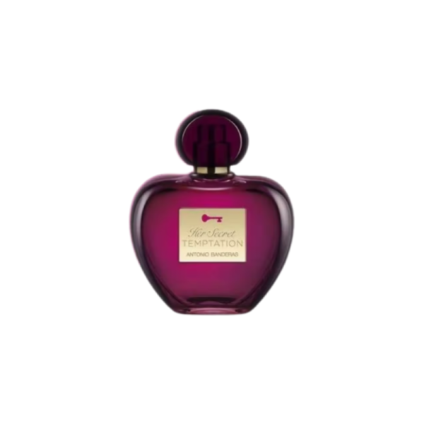 Puig Eau de Toilette Her Secret Temptation de Antonio Banderas, de 80 ml con vaporizador, sin caja, para mujeres