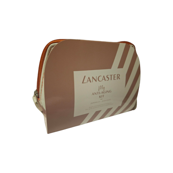 Lancaster My anti-aging kit, Micelar 30 ml, Serum 3 ml, Crema día 3 ml, Crema noche 3 ml, tratamientos faciales para mujeres