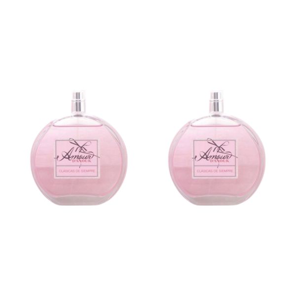 Pack Puig Eau de Toilette Amour d'Anouk de 100 ml con vaporizador, 2 unidades, sin caja, colonias para mujeres