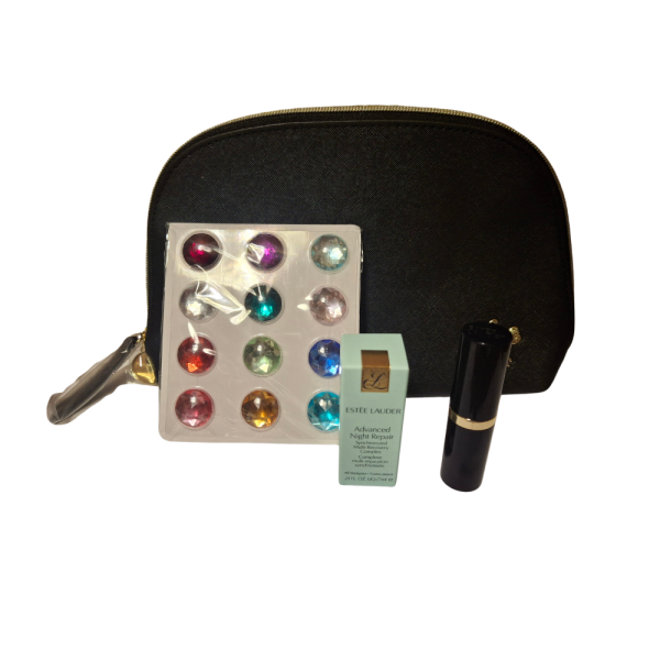 Estée Lauder 1 mini talla, 1 labial pure color envy 420, 1 neceser, tratamientos faciales para mujeres