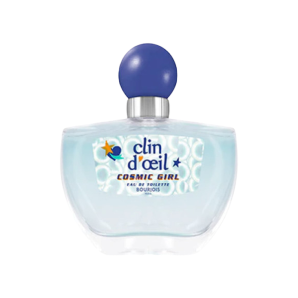 Bourjois Eau de Toilette Clin d'Oeil Cosmic Girl, de 75 ml con vaporizador, con caja, para mujeres