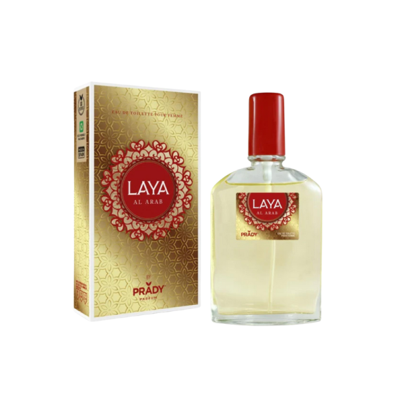 Prady Eau de Toilette Laia Al Arab de 90 ml con vaporizador, con caja, para mujeres