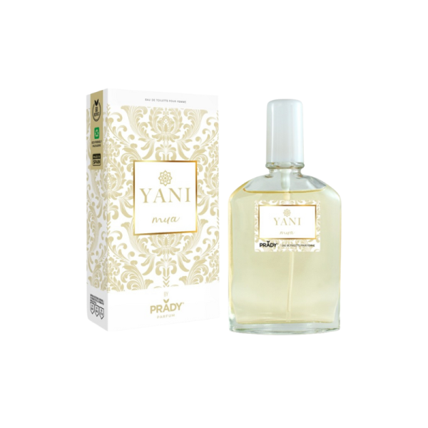 Prady Eau de Toilette Yani Mua de 90 ml con vaporizador, con caja, para mujeres