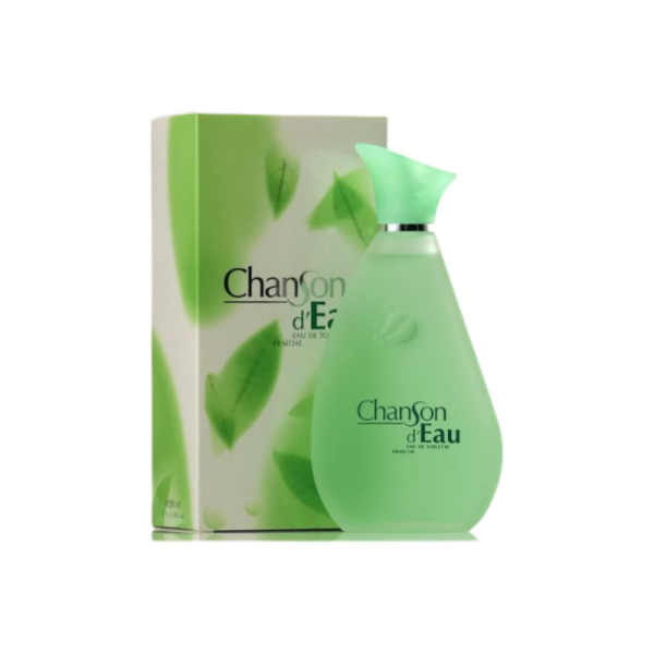 Coty Eau de Toilette Chanson D'Eau, de 200 ml, natural splash, con caja, para mujeres