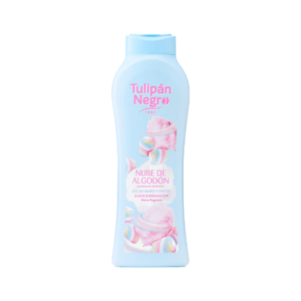 Briseis Gel de Baño Nube de Algodón de Tulipán Negro, 650 ml, 1 unidad, cuidados corporales unisex