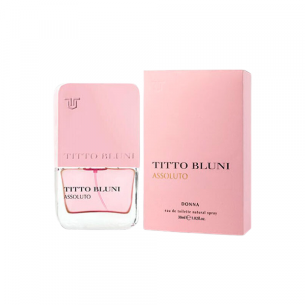 Ruy Eau de Toilette Assoluto Donna de Titto Bluni, de 30 ml, con caja, para mujeres