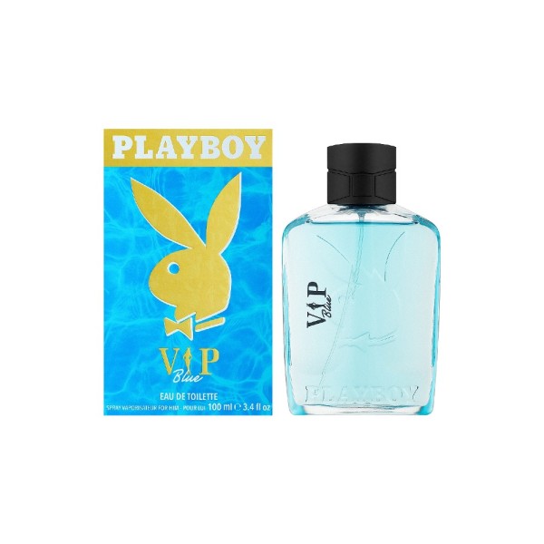 Coty Eau de Toilette Playboy Vip Blue, de 60 ml con vaporizador, con caja, para hombres