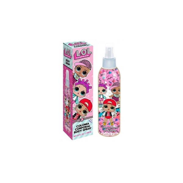LOL Surprise Colonia Corporal de 200 ml con vaporizador, con caja, para niños