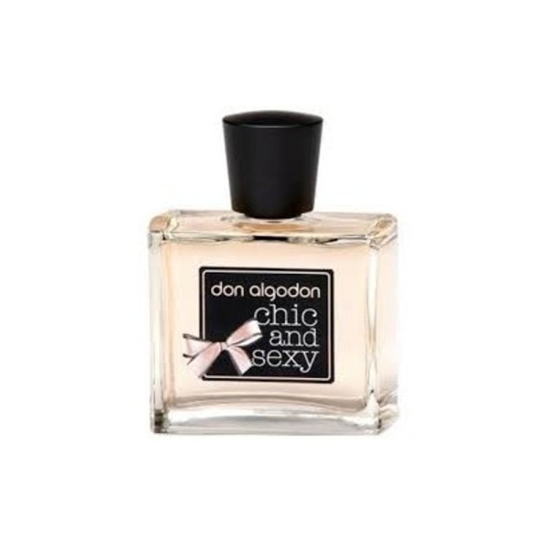 Puig Eau de Toilette Chic and sexy de Don Algodon, de 100 ml con vaporizador, sin caja, sin tapón, para mujeres