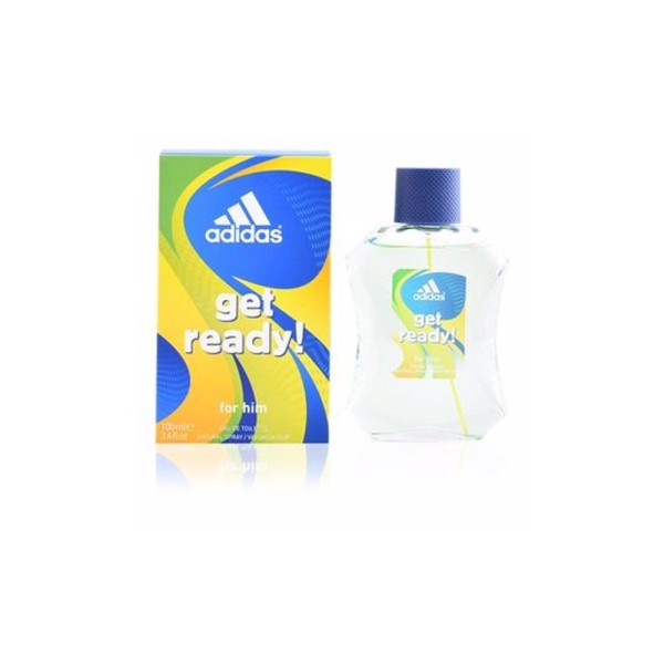 Coty Eau de Toilette Get Ready! de Adidas, de 50 ml con vaporizador, sin caja, para hombres