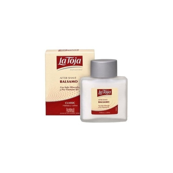 Schwarzkopf Balsamo After Shave con Sales Minerales y pro-vit B5 de La Toja, de 100 ml, natural splash, con caja, para hombres