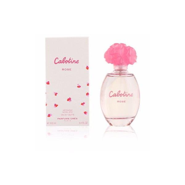 Tester Grès Eau de Toilette Rose de Cabotine, de 100 ml con vaporizador, con caja, sin tapón, para mujeres